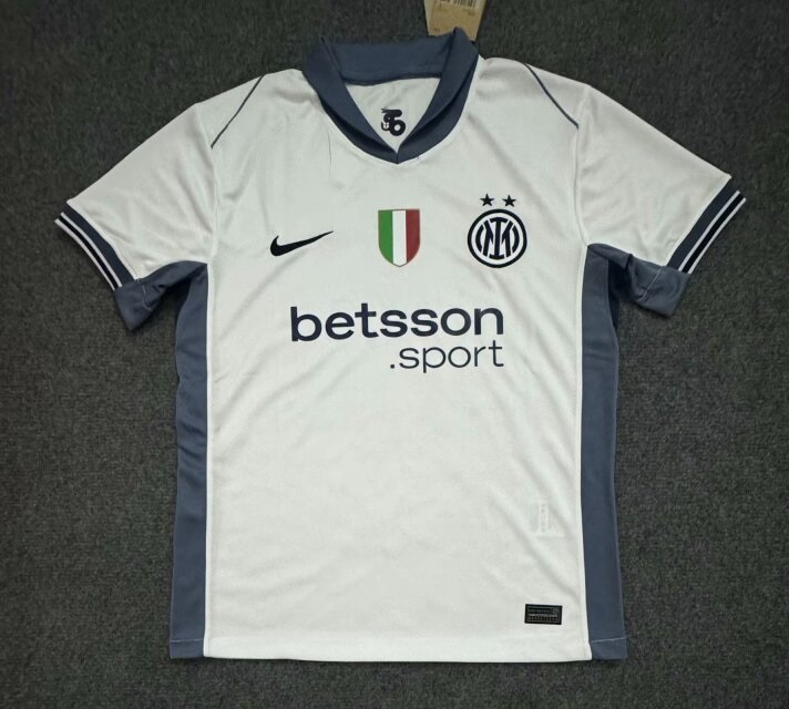 AAA Quality Inter Milan 24/25 Away White Soccer Jersey